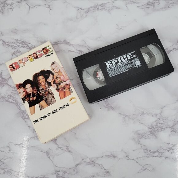 Spice Girls One Hour Of Girl Power VHS Vintage 90s 1997 - Picture 1 of 8